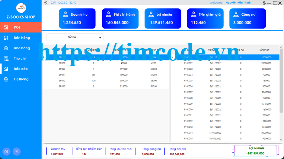 Code phần mềm quản lý bán hàng văn phòng phẩm c# có hướng dẫn